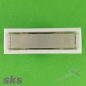Preview: SKS - Kombitaster mit Mirkroschalter und LED - weiss