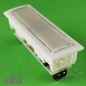 Preview: SKS - Kombitaster mit Mirkroschalter und LED - weiss