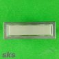 Preview: SKS - Kombitaster mit Mirkroschalter und LED - silber