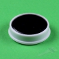 Preview: 10 Stück weiße runde Haftmagnete 24 mm