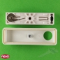 Preview: RENZ 97-9-85355 RSA2 Aluminium Namensschild mit Montagegehäuse