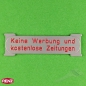 Preview: RENZ 97-9-90794 ALU-Namensschild RSA mit Gravur