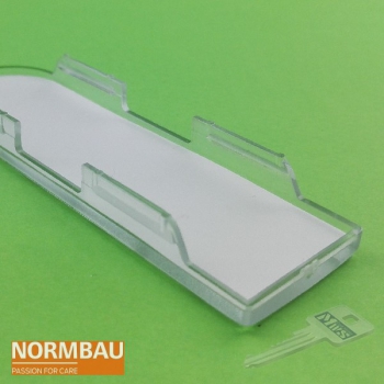Normbau - Meteor Fensterplatte für Briefkasten 83