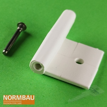 Normbau Kunststoffscharnier für Briefkasten 88