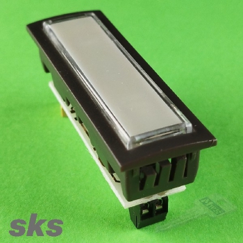 SKS - Kombitaster mit Mirkroschalter - braun