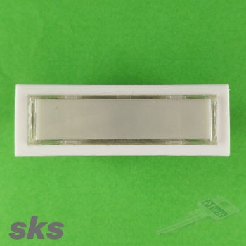 SKS - Kombitaster mit Mirkroschalter - weiss
