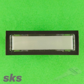 SKS - Kombitaster mit Mirkroschalter und LED - braun