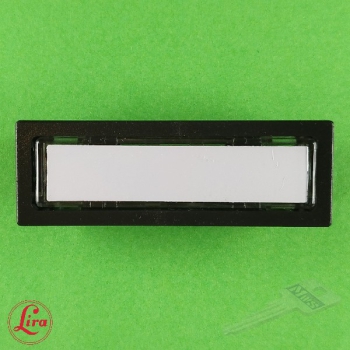 Klingeltaster LIRA Modell 650 mit Mikroschalter, Artikel NT1404-5 anthrazit