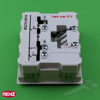 Tastermodul RENZ mit 2 Klingeltaster