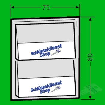 Tastermodul RENZ mit 2 Klingeltaster