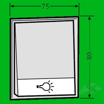 RENZ 97-9-85273 Tastenmodul mit 1 Lichttaster