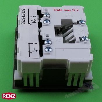 RENZ 97-9-85274 Tastenmodul mit 1 Licht- und 1 Klingeltaster