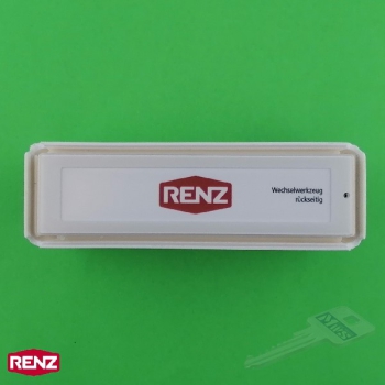 RENZ 97-9-85345 RSA2 Kunststoff Namensschild mit LED-Beleuchtung