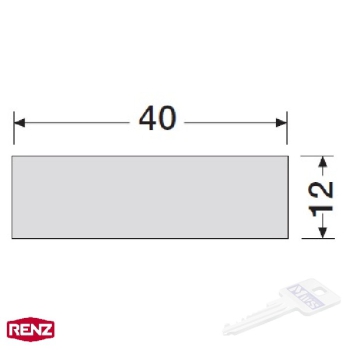 Preview: RENZ Quadermagnet 97-9-99185