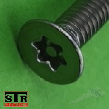 Preview: STR Torx Senkkopfschraube Edelstahl M4 x 20