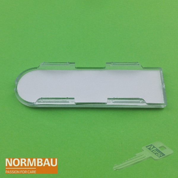 Normbau - Meteor Fensterplatte für Briefkasten 83