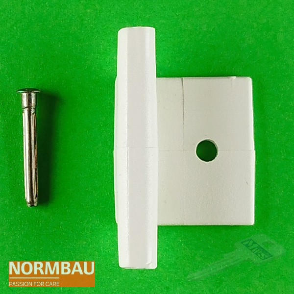 Normbau Kunststoffscharnier für Briefkasten 88
