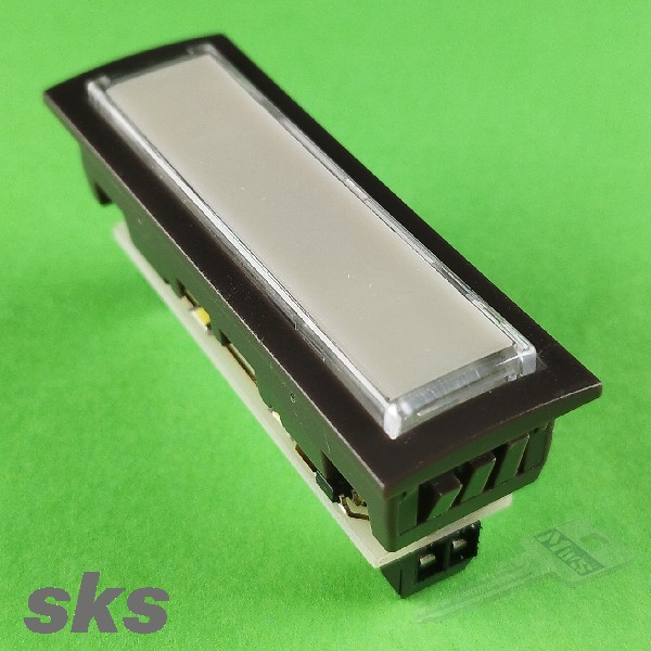 SKS - Kombitaster mit Mirkroschalter und LED - braun