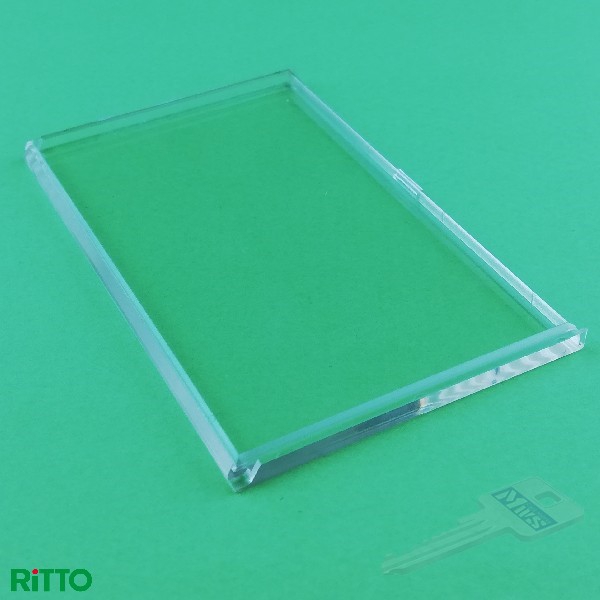 Ritto Namensschildplatte transparent für Klingelanlagen