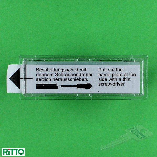 RITTO Klingeltaster 1590200 transparent