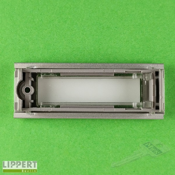 LIPPERT Namensschild Aluminium Silber eloxiert