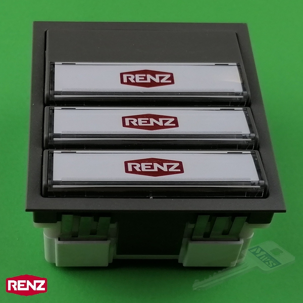 RENZ 97-9-85271 Tastenmodul mit 3 Klingeltaster