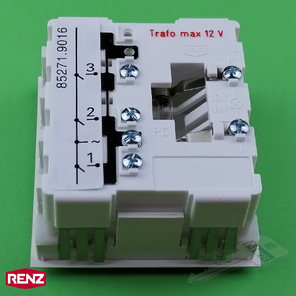 RENZ 97-9-85271 Tastenmodul mit 3 Klingeltaster