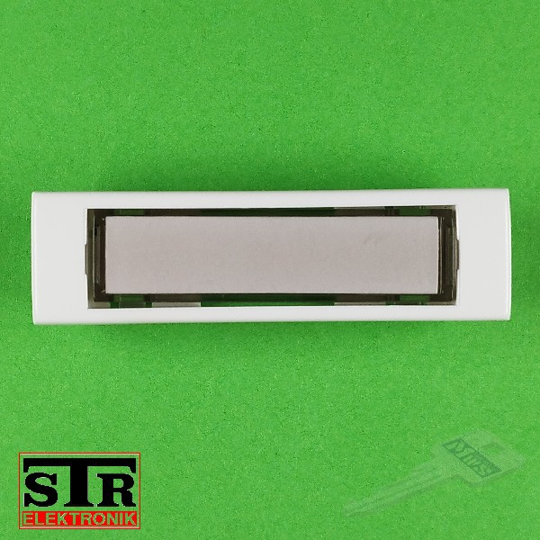 STR Kombitaster mit leichter Wölbung 75,1 x 21, weiß