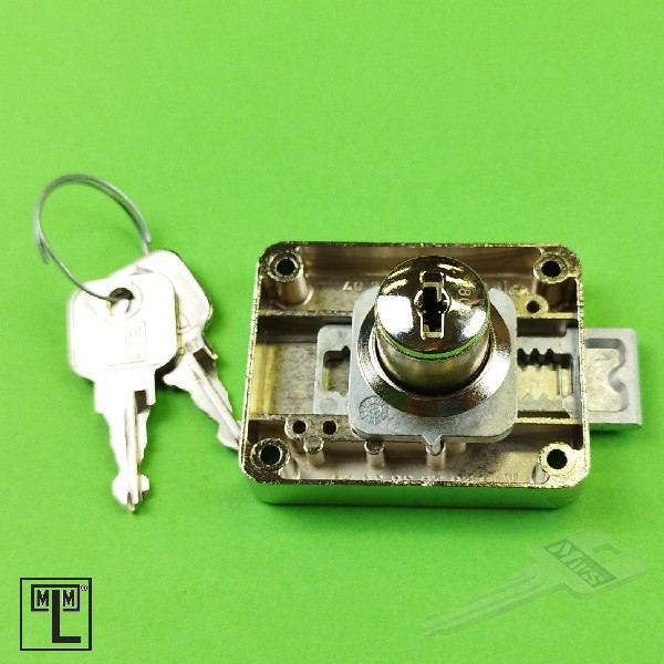 MLM Aufschraubschloss 539/18 mit PRESTIGE-Zylinder verschiedenschließend, Dornmaß variabel